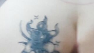 POV 3some Fucking Curvy Milf Doggy and Stepdaughter Squirting on her Big As