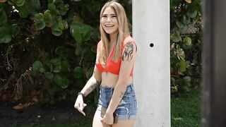 Barely 18 Bares It All
