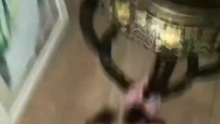 She is so horny, leakwave