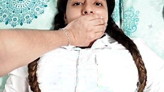 Shh shh don't go screaming! - Stepbrother fucks his stepsister when they are alone at