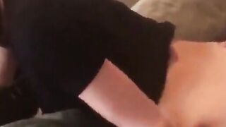 hot redhead milf fucks doggystyle