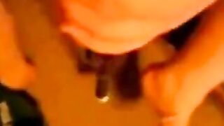 BBW Plays With a Bat Sex Toy on Webcam
