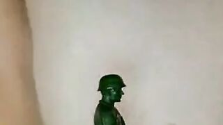 Soldier's Fun with French Girl Liloo on Webcam