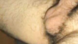 Huge UNCUT Latino Daddy's Cock Tease