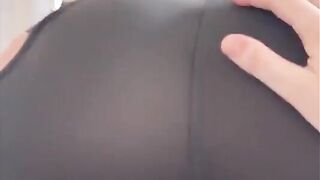 American babe surrenders to a huge dick