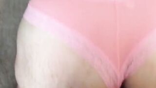 Pink Panties Doggy With a Facial Ending