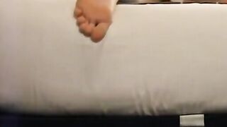 Twink Humps Pillow in Hotel Bed