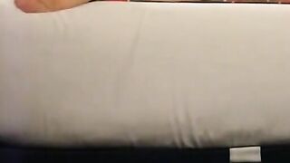 Twink Humps Pillow in Hotel Bed