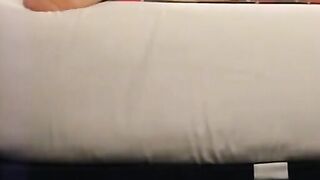 Twink Humps Pillow in Hotel Bed