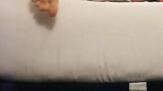 Twink Humps Pillow in Hotel Bed