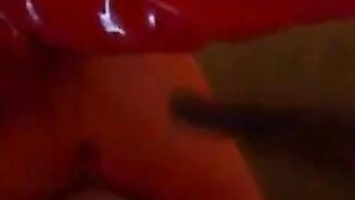 Crossdresser Fun with Lady F: Blowjob and Amateur Action