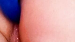 Twink Crossdresser Fucks Himself in the Morning