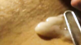 Sounding & Stretching Urethra Before Cumming Hard
