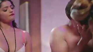Threesome Sex  Hardcore Sex in Badroom