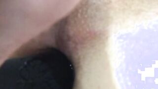 Skinny Twink Gapes His Virgin Hole With Dildo