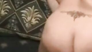 BBW Blonde Girl in Amateur Doggy-Style Video