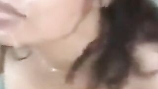 Mature Asian British Whore Takes Cum in Mouth
