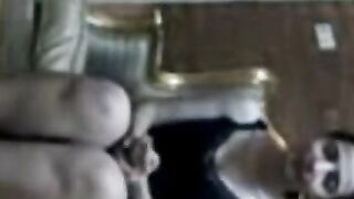 Timid Egyptian Girl Tries on Lingerie for Webcam