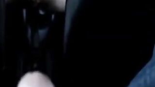 Russian Amateur Girl Masturbates in Car