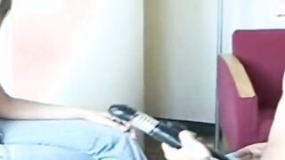 Harter Arschfick auf der Toilette