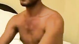 Big-Cocked Turkish Man Masturbating Solo