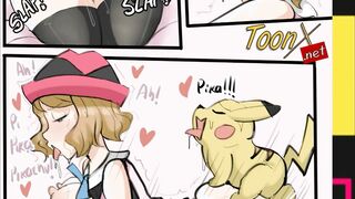 serena x pikachu