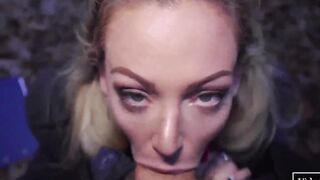 Amateur Blonde Stepsister Slut With Glasses POV Fucked And Facial - Katie kush