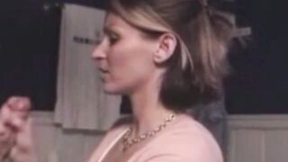 Blonde milf blowjob handjob cumshot