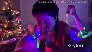 New Years POV Oral Sex and Cum Swallow for Falcon Al