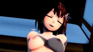 mMD she Fucked her own Boss Kancolle Girls