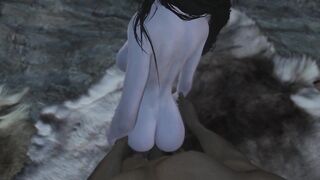 Dark Elf Gets Banged by an Orc Skyrim Porn