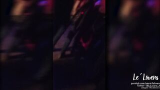 Outdoors Anal Boned into Toilet Night Club. Amateur Anal & Bj
