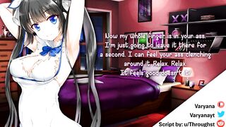 Finally going through with Pegging with Lover [audio]