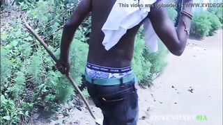 Street boy caught a village GF boy fucking the king's maid when
