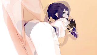 Mona Genshin Impact 3D ANIMATED 4/8