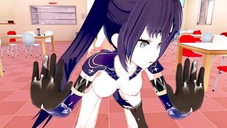 Mona Genshin Impact 3D ANIMATED 4/8
