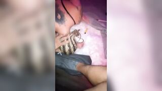 big black dick TAKES ON 2 PAWGs (Part 1 Oral)
