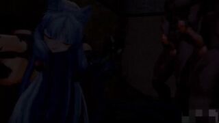 Mmd Gang Bang Hard Screwed until they Fade. 3d Cartoon
