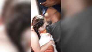 Sharing my Beauty White Ex-Ex-Wife with 2 Hung Ebony Strangers Part 3
