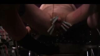 2 Young Female Domination Girls plowed a guy with a Strap-On