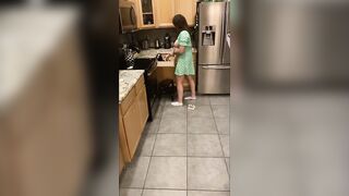 Fucking Chloe on the Kitchen Table