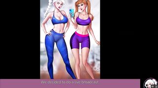 Train your Ass with Elsa [rule 34 Hentai Game] Elsa and her