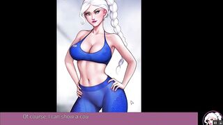 Train your Ass with Elsa [rule 34 Hentai Game] Elsa and her