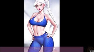 Train your Ass with Elsa [rule 34 Hentai Game] Elsa and her