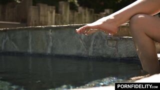 PORNFIDELITY - Lyra Louvel Twat Filled With Jizz