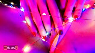 Banged! through a Garland of Lights and Jizzed in the Snow Maiden