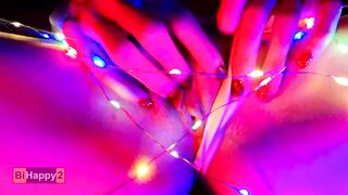 Banged! through a Garland of Lights and Jizzed in the Snow Maiden