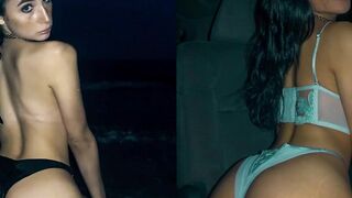 TikTok Teen Slut Stepsister Sextape in Car - Mackenzie Jones