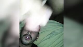Hunk Latin Amateur Blowjob
