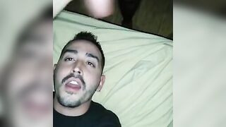Hunk Latin Amateur Blowjob